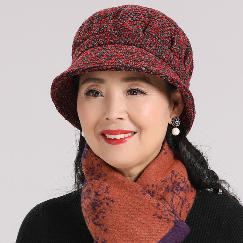 秋季女女士盆帽秋秋冬渔夫帽帽子