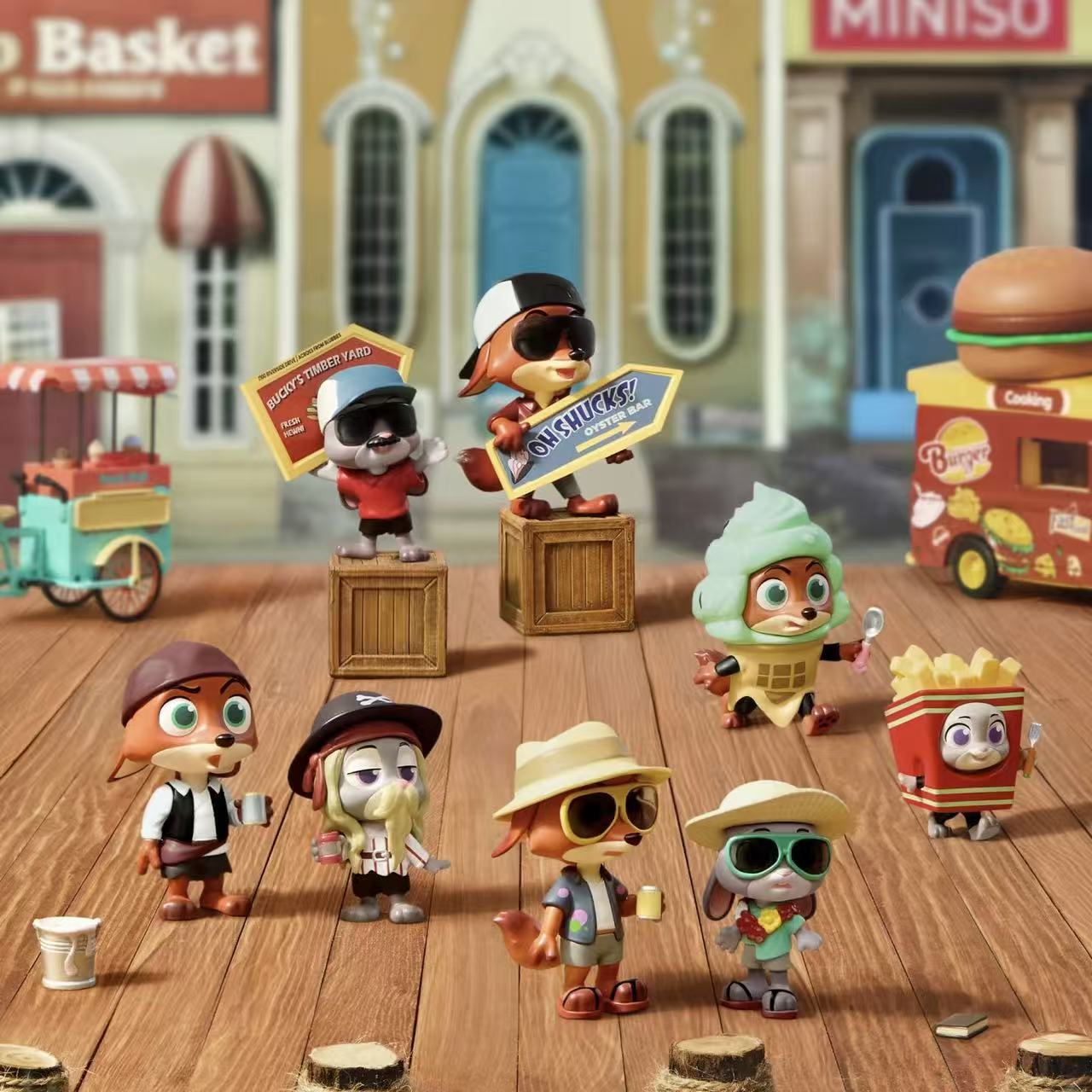 名创优品迪士尼拍档乔装手办盲盒