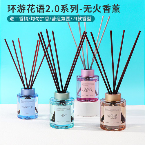 miniso名创优品环游花语无火香薰