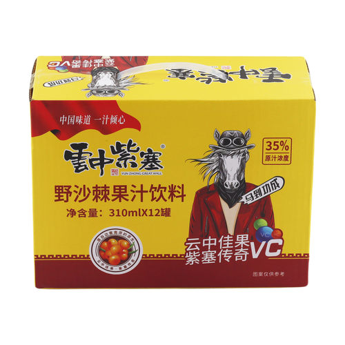 沙棘汁饮料云中紫塞山西特产大同