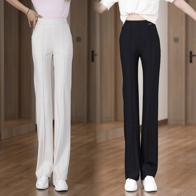 微喇叭裤女舒适垂感遮肉减龄