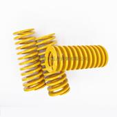 黄色矩形模具弹簧YSWF合金钢弹簧 轻小负荷 SWF弹簧6外径 70外径