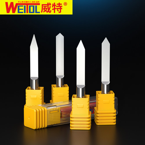 威特钨钢3A精磨6mm平底尖刀