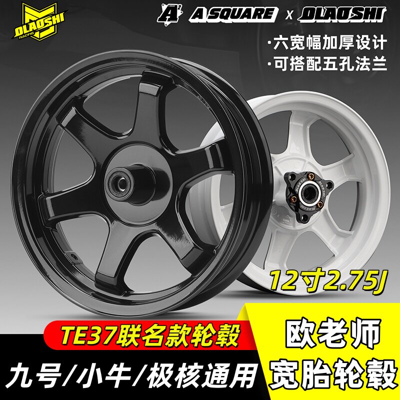 欧老师九号MZM395C改装前轮毂