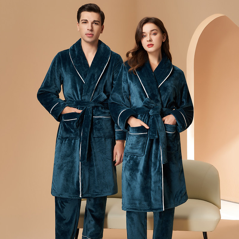 爆款推荐·万人好评·冬睡袍套装