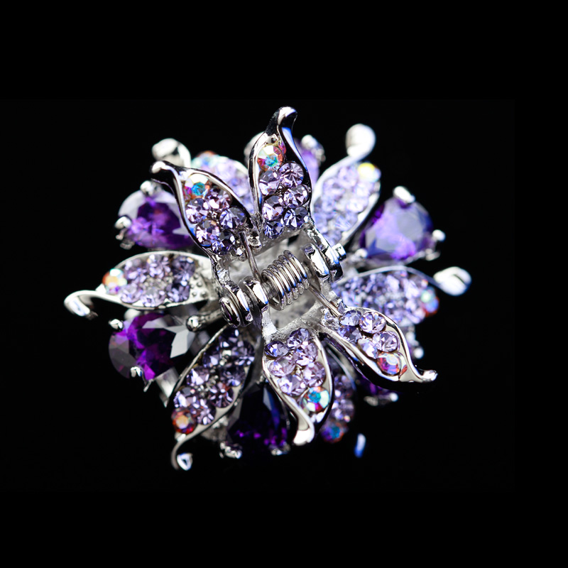 简约水钻小号发夹刘海韩国