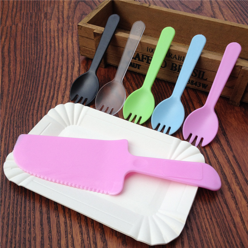 彩虹烘焙生日蛋糕彩色蜡烛一次性