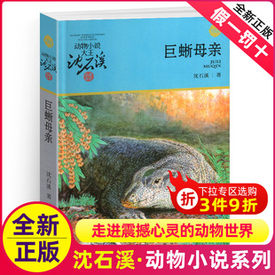 动物小说大王品藏书系小学生课外阅读适用经典 巨蜥母亲沈石溪正版 完整版 社版 书非注音 小学四年级五年级全集全套书浙江少年儿童出版