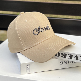 硬顶大头围棒球帽女2024新款鸭舌帽男款宽檐深顶显脸小潮酷风帽子