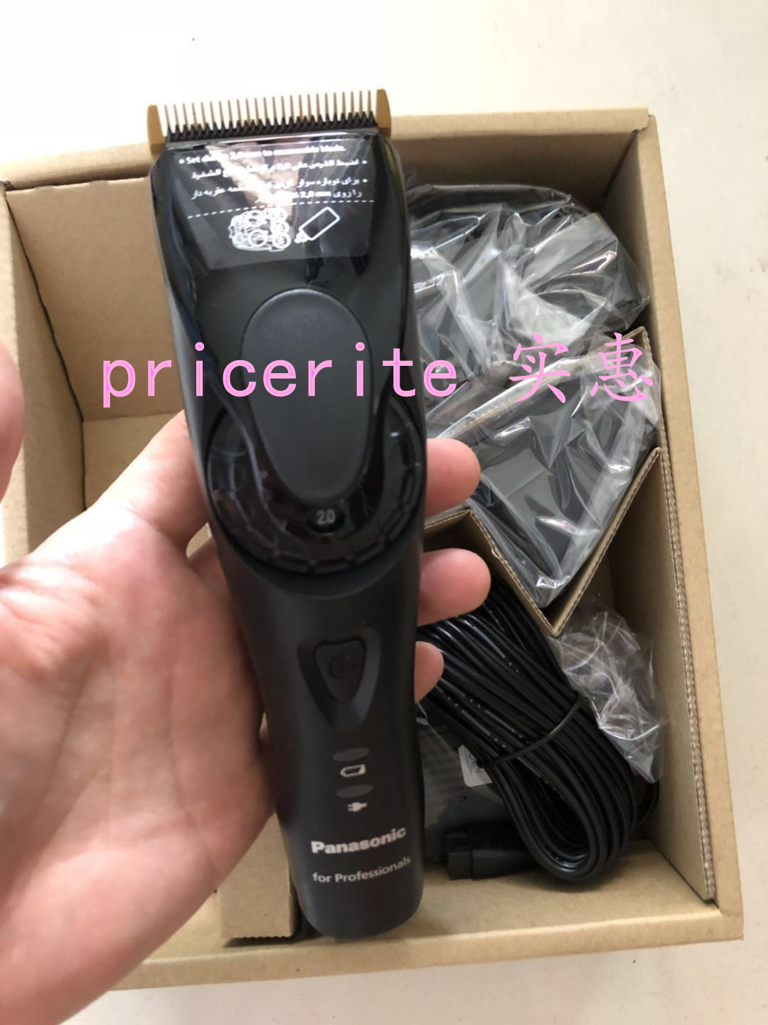 香港进口Panasonic/松下ER-GP80理发器gc50 专业剪发器gb60电推剪