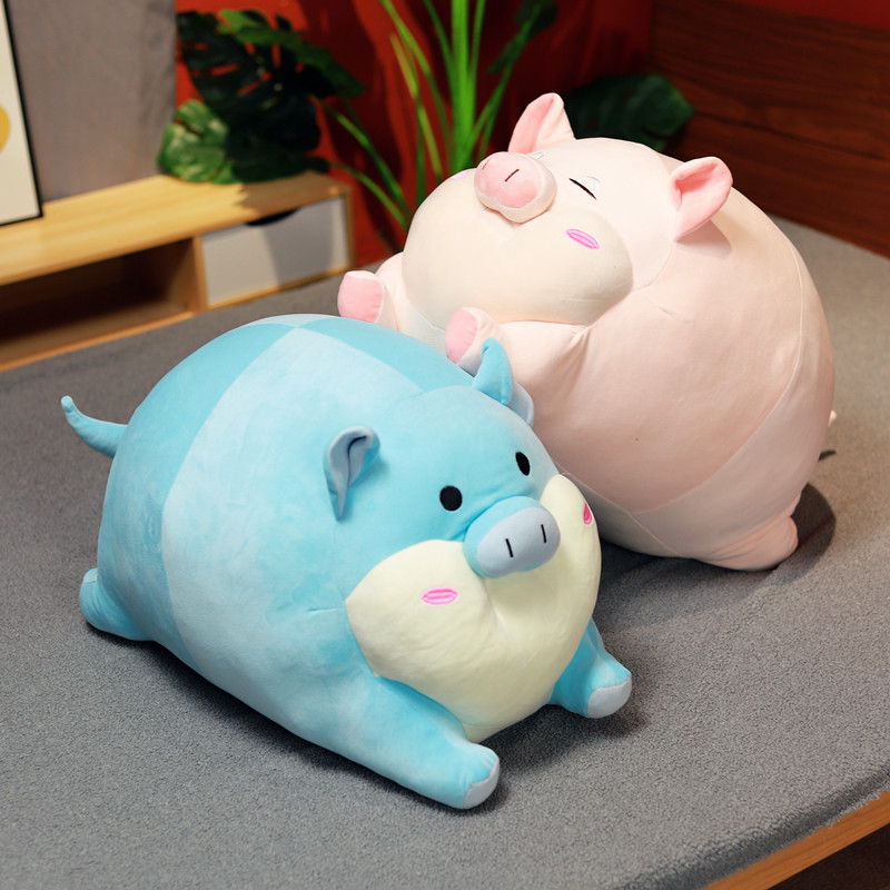 可爱胖猪猪毛绒公仔女生夹腿睡觉抱枕趴趴猪玩偶大号布娃娃礼物女