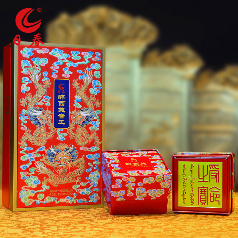 日春茶叶清香铁观音【新款四星醉西施】150g礼盒装乌龙茶