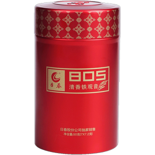 日春茶叶铁观音【805单罐50.4g】清香型乌龙茶小包装