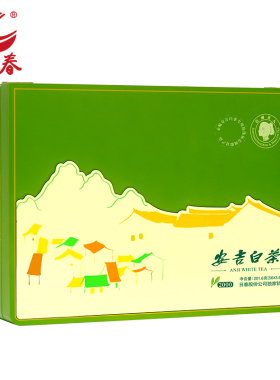 日春茶业 明前绿茶【安吉白茶2000】小包装礼盒装茶叶201.6g