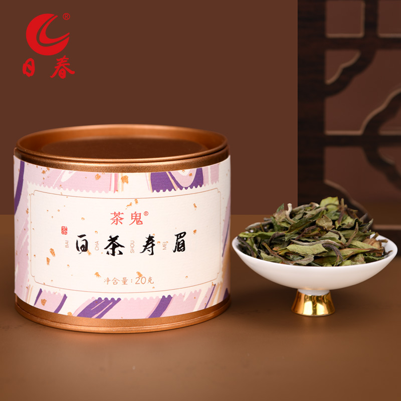 日春茶业 福建宁德白茶寿眉【茶鬼福鼎白茶寿眉】20克散装茶叶