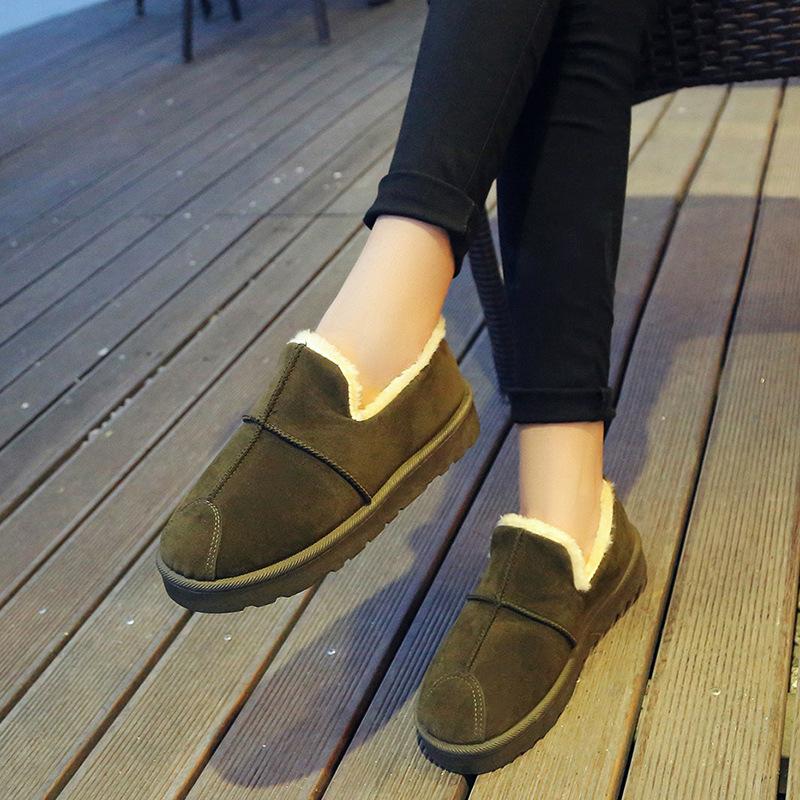 雪地鞋加厚保暖棉鞋居家外穿女鞋