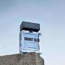 法国YvesRocher伊夫黎雪 Blue Granite蔚蓝海洋男士香水 50ML清新