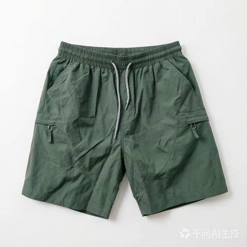 Z1307【满两件包邮】2026夏季新款青少年港风多口袋速干宽松短裤