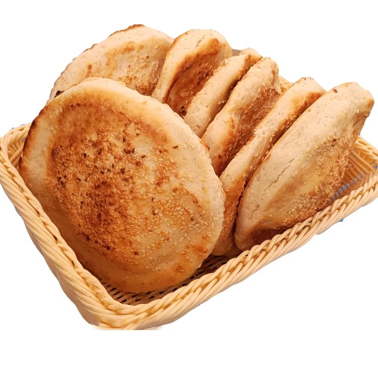 河南烧饼芝麻烧饼农村特产咸香