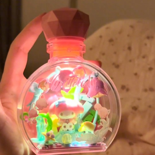 三丽鸥花恋精灵灯光香水瓶盲盒