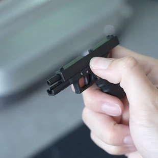 迷你手枪玩具1 3格洛克G17模型半合金钥匙扣礼品挂件礼物儿童玩具