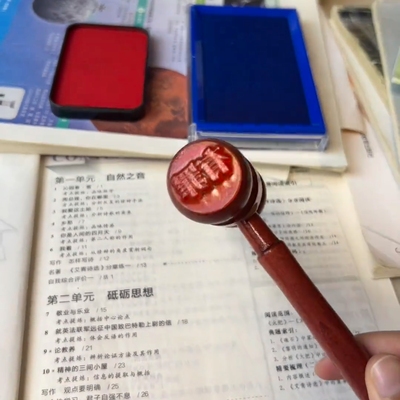 创意恶搞法官法锤印章