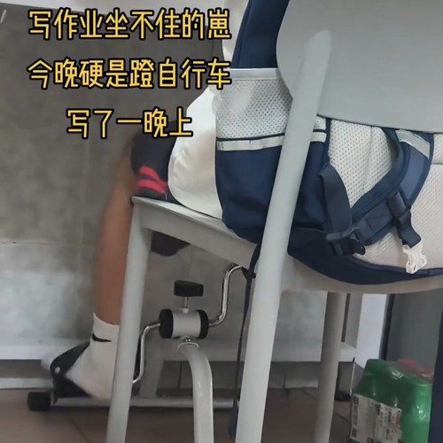 S型脚蹬自行车家用作业辅助