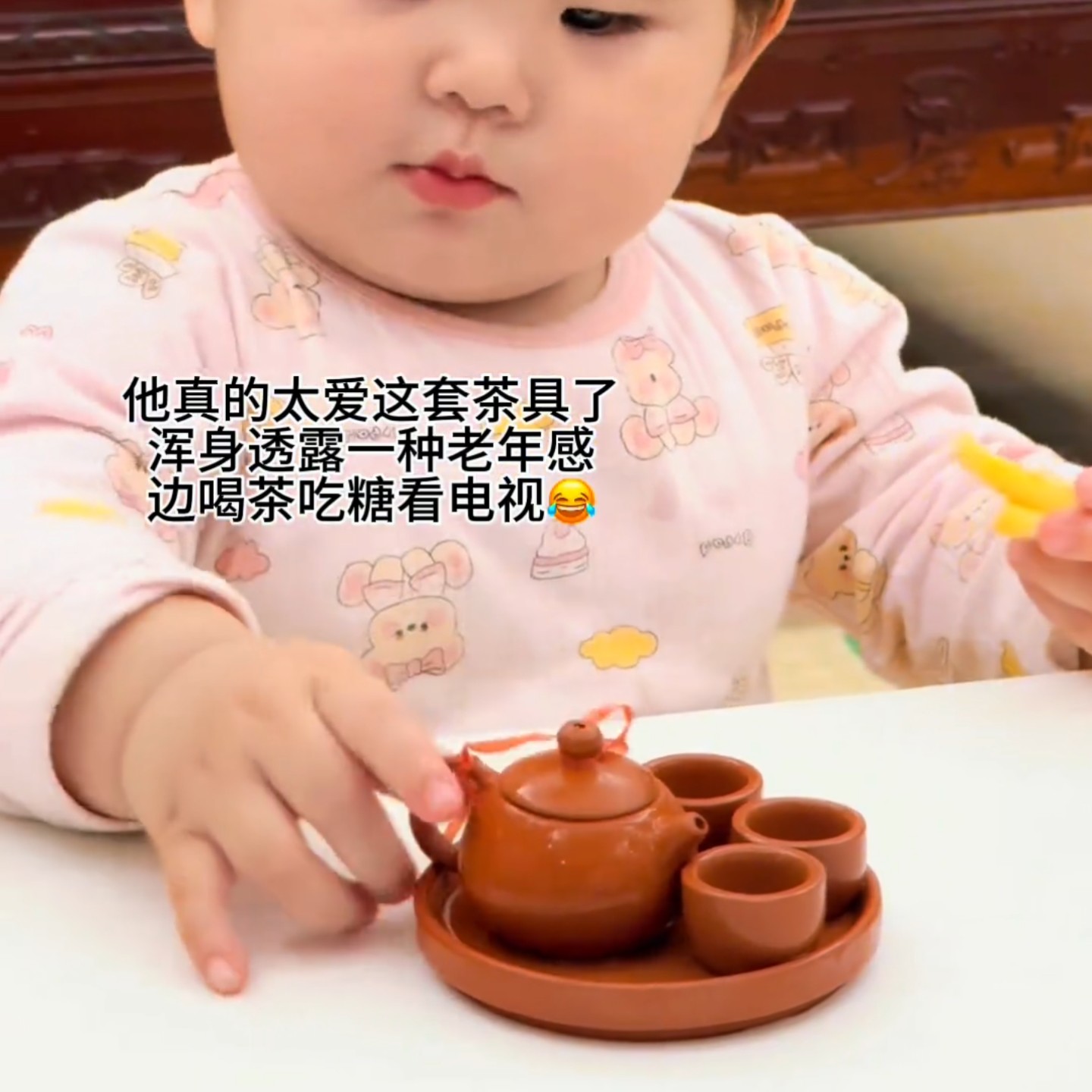 迷你紫砂小茶壶指尖壶茶宠冒烟茶饮摆件儿童功夫茶具茶盘茶杯套装