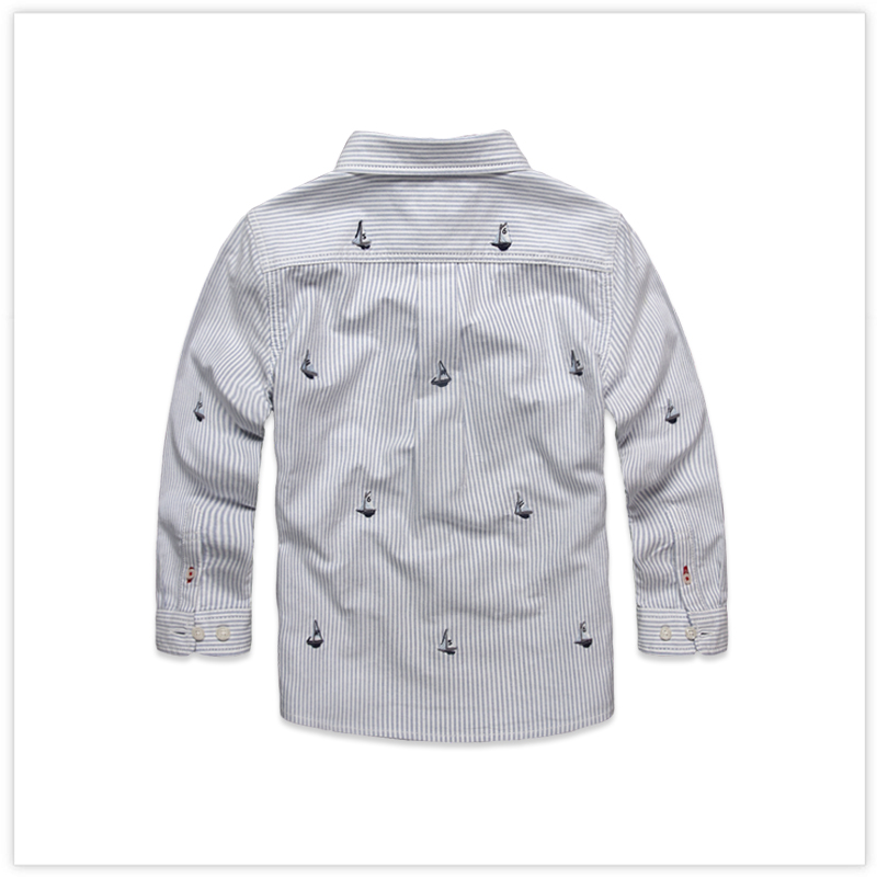 Chemise garcon à manche longue - Ref 2076409 Image 3