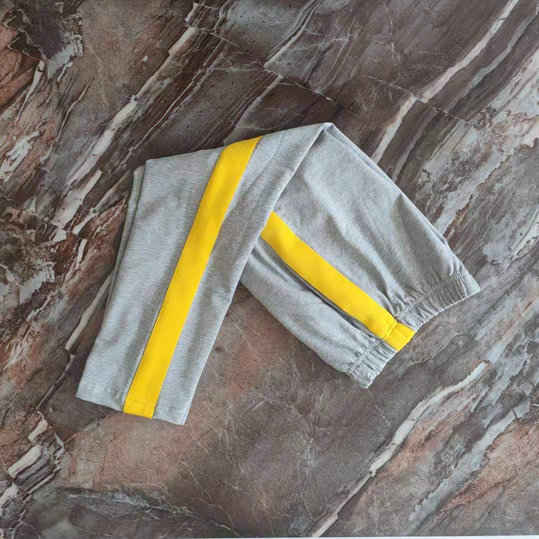 校服一条黄色儿童中小学生订做