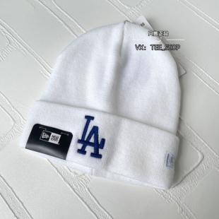 NewEra正品纽亦华 MLB经典洋基队NY冷帽LA针织帽秋冬保暖男女帽子