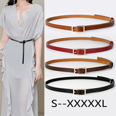 加长胖MM裤 腰带女细装 饰连衣裙子简约百搭打结小皮带大码 带配饰潮