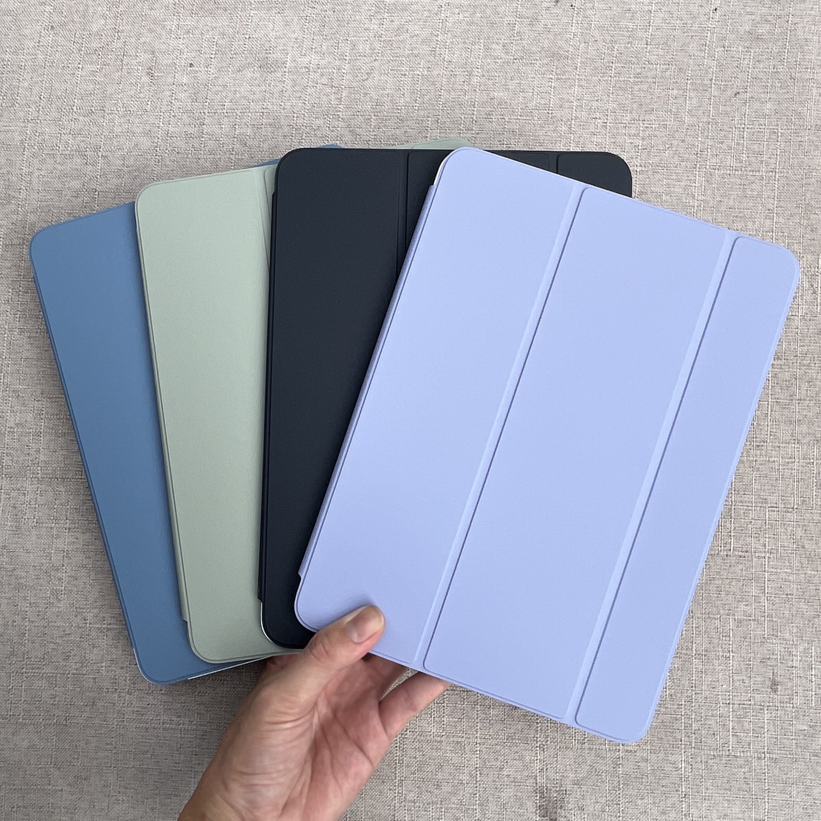 适用于苹果ipadair 11寸13寸M2M3M4原装保护壳官方智能双面夹全面屏官网磁吸保护套盖磁吸双面夹全面屏