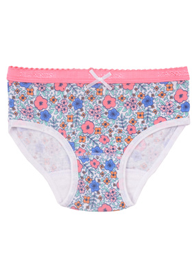 DK08全棉碎花女童纯棉舒适透气三角短裤中大童亲肤柔软内裤