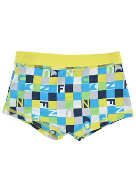 ZK10801不退换 男童游泳速干平角泳裤沙滩度假温泉松紧腰亲肤舒适