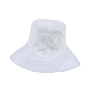 女童百搭纯色全棉时尚 花朵款 遮阳帽舒适透气中小童帽子 夏季 C461