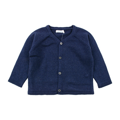 婴幼儿棉羊毛混纺针织衫男女童