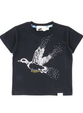 A1392 三色纯棉夏季女童圆领短袖套头舒适透气轻薄T恤中小童上衣