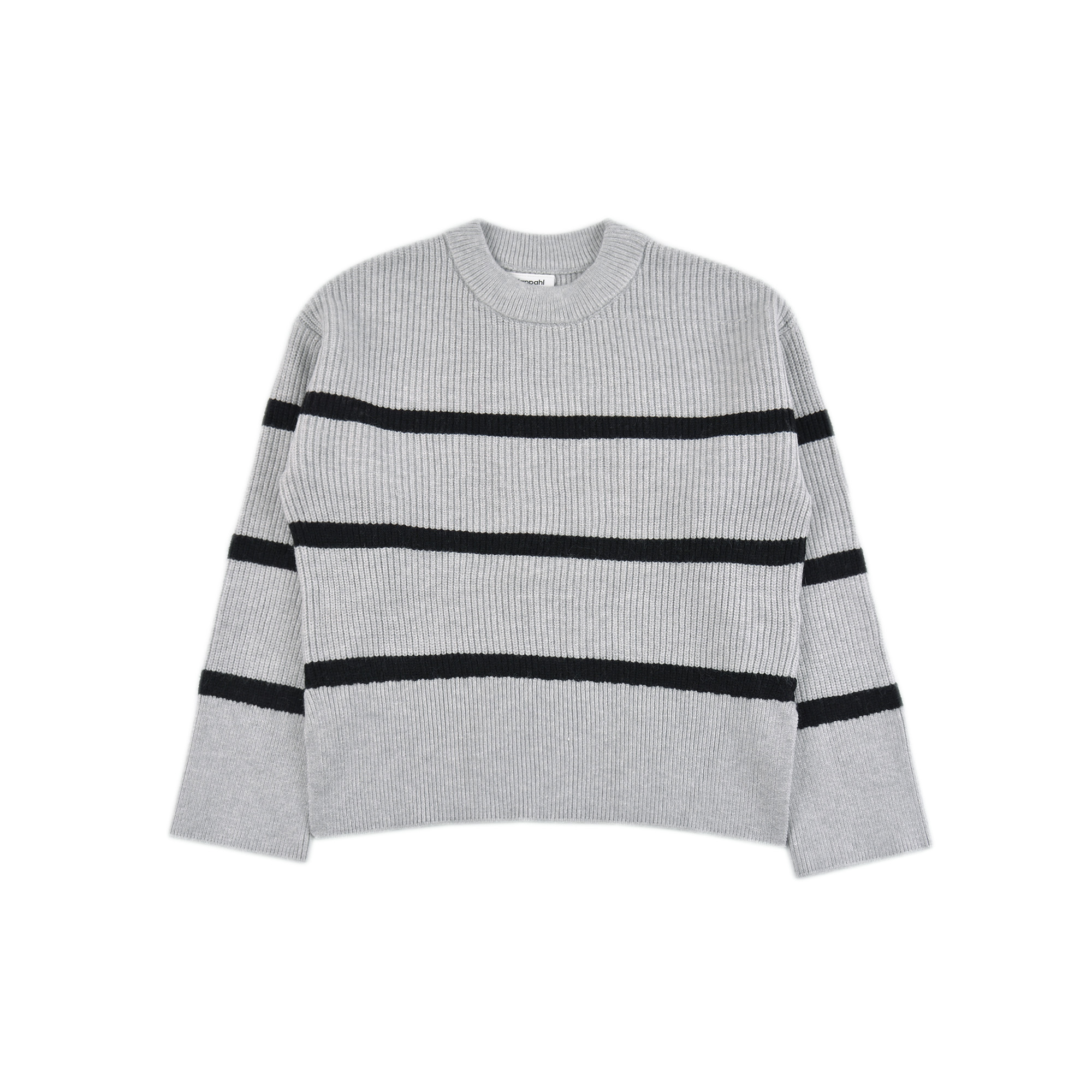 D1659 条纹款男女童针织衫毛衣潮款圆领长袖套头中大童儿童上衣