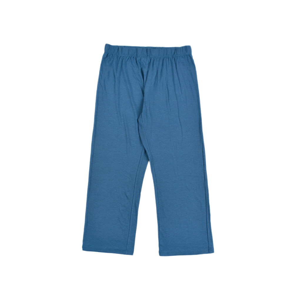 A2340 成人棉混纺女款舒适宽松家居睡裤裤子九分裤纯色