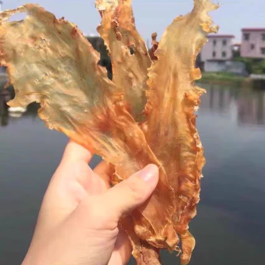 花胶干货正品深海鳕鱼胶鱼胶鱼肚鱼鳔补品500g约55头食用-封面