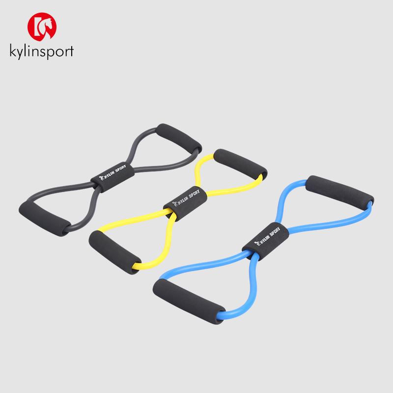 8字拉力器瑜伽扩胸拉力绳弹力带健身女弹力绳减肥拉伸开肩美背