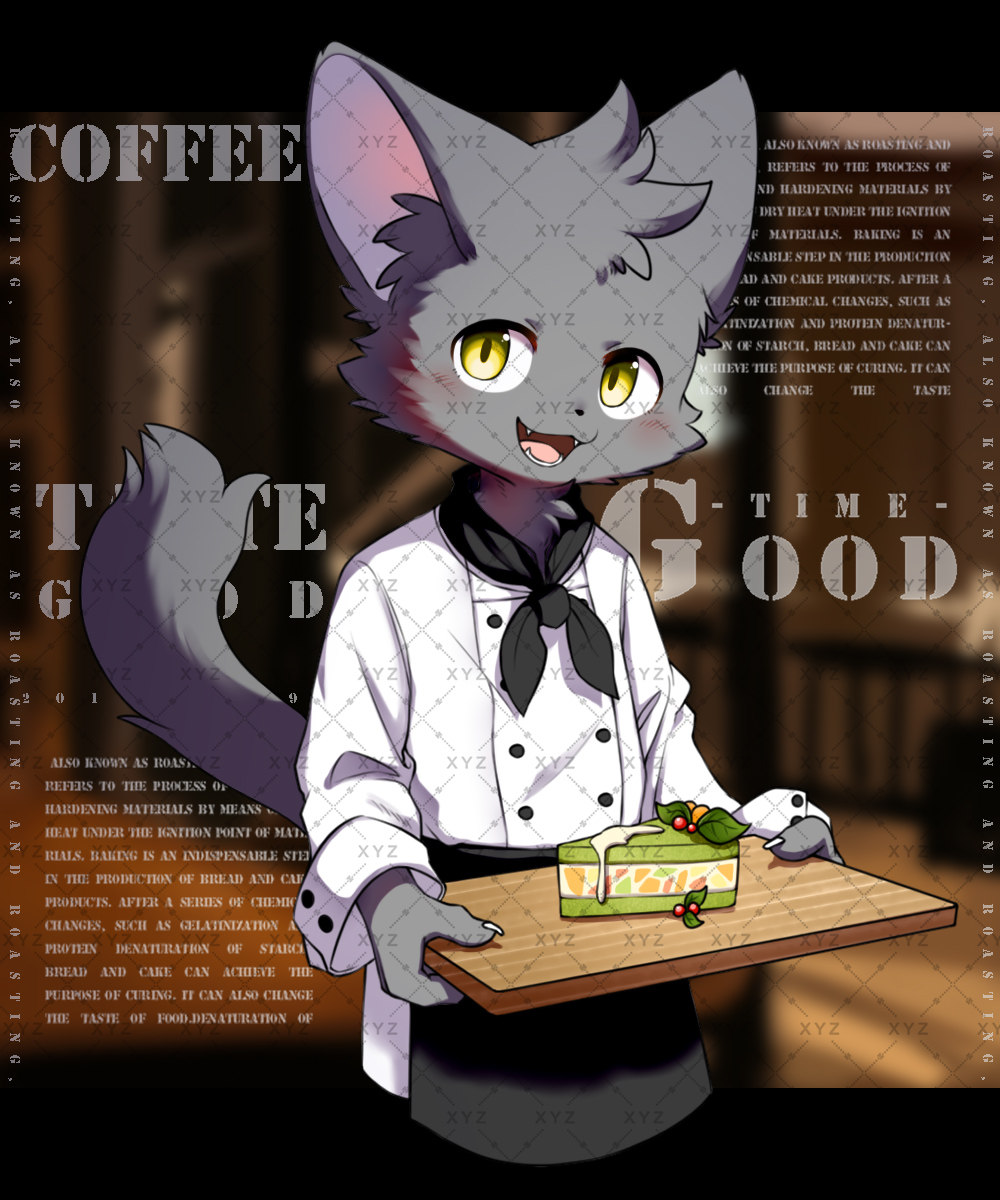 半身模板约稿定制furry兽圈幻想生物烘焙师表情包白菜价