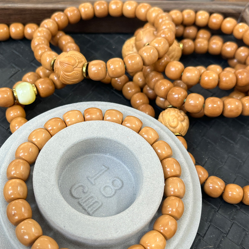 猴头核桃老型手串瑕疵福利直切奶酪文玩配饰盘串近似全品单圈