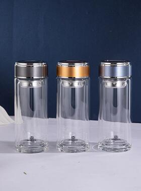 明霞双层玻璃杯MX1001-ST300/350高硼硅玻璃