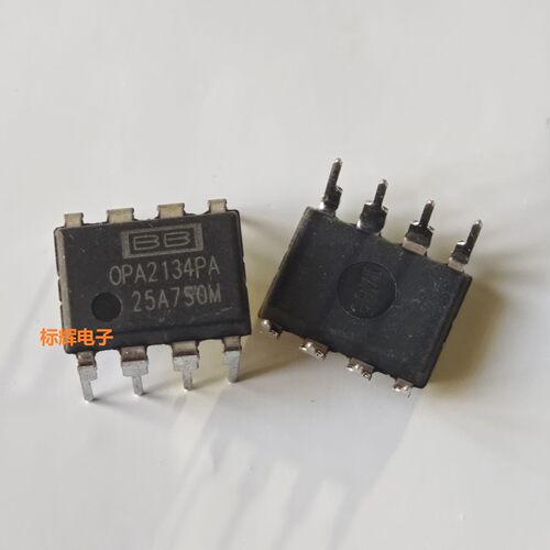 OPA2134PA OPA2134UA进口拆机运算放大器IC芯片直插DIP/贴片SOP-8