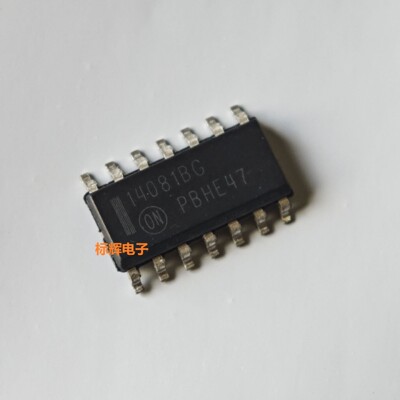 贴片 MC14081BDR2G 14081BG B 进口逻辑IC芯片SOP-14 可直拍
