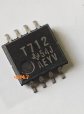 贴片 TL712CPSR T712 差分比较器IC芯片SOP-8宽体5.2MM 可直拍