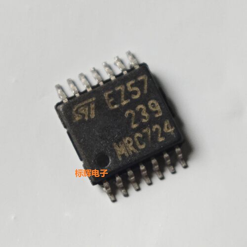 贴片 LM239PT ST239 电压比较器IC芯片TSSOP-14 可直拍 进口拆机