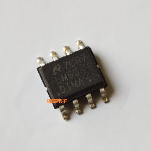 贴片 LM63DIMA DIMAX LM63 拆机温度传感器IC芯片 SOP-8 可直拍